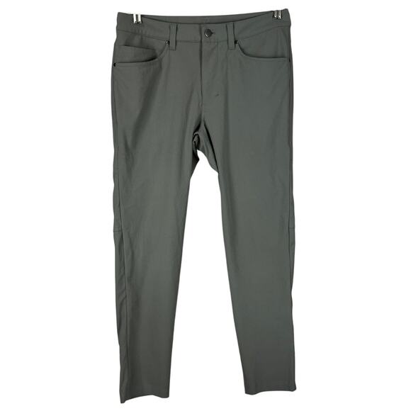 Lululemon ABC Pant Slim Warpstreme Grey Sage Men's Size 30 x 29 EUC - Picture 1 of 9